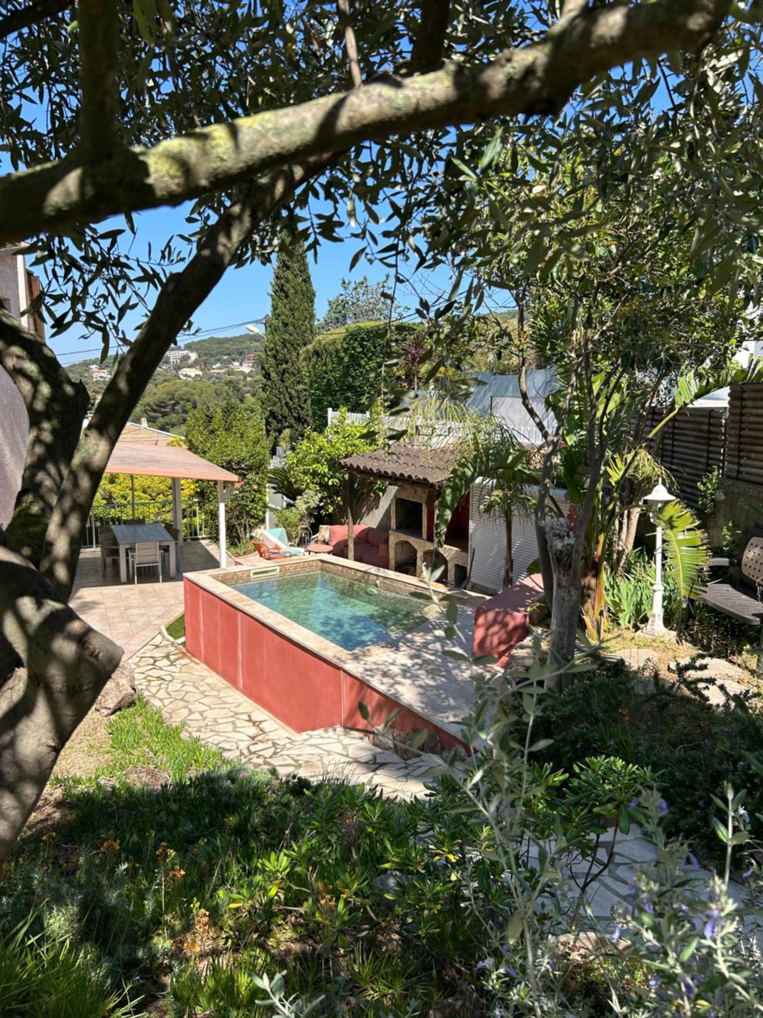 Villa L' Oliviera, Vue Mer Et Plages A Pieds Sete Exterior photo
